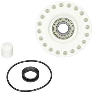 Középrész (csapágy), bal, hajtás ellenoldali, V-gyűrűs, jobb menetes (utángyártott) ELECTROLUX EWT1012,1016 mosógép