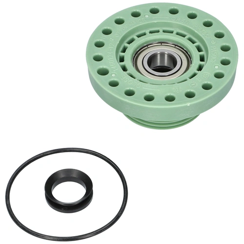 Középrész (csapágy), jobb, hajtás oldali, V-gyűrűs (eredeti) ELECTROLUX EWT1012,1016 mosógép