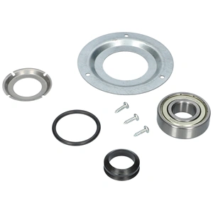 Középrész (csapágy) (utángyártott, HO, 6204, 25V-gyűrű) BOSCH,WHIRLPOOL pl.: AWG650 felültöltős mosógép