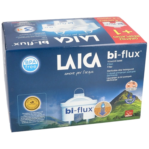 LAICA Kancsóhoz Bi-Flux szűrő 3db +1db ajándék