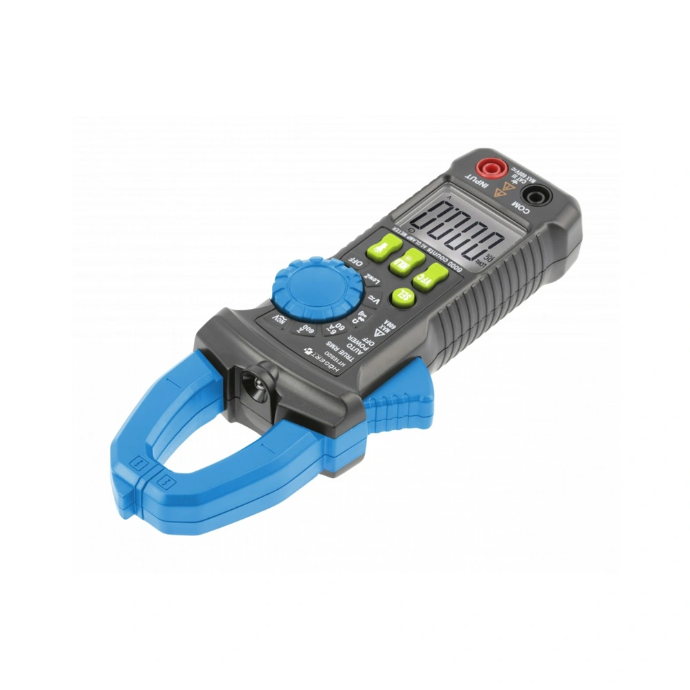 Lakatfogó multiméter,  AC-DC 600V, 600A, 60 MΩ, VFC, NCV , HÖGERT HT1E620