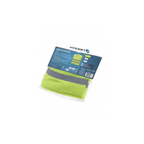 Láthatósági mellény sárga 3XL, HÖGERT HT5K231-3XL