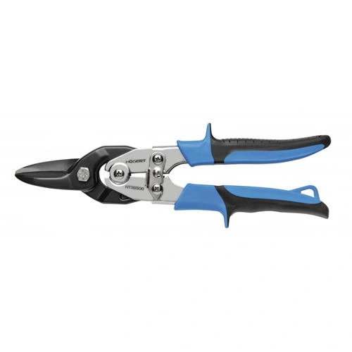 Lemezolló egyenes, Alu, fém, műanyag vágáshoz, 250 mm , HÖGERT HT3B500