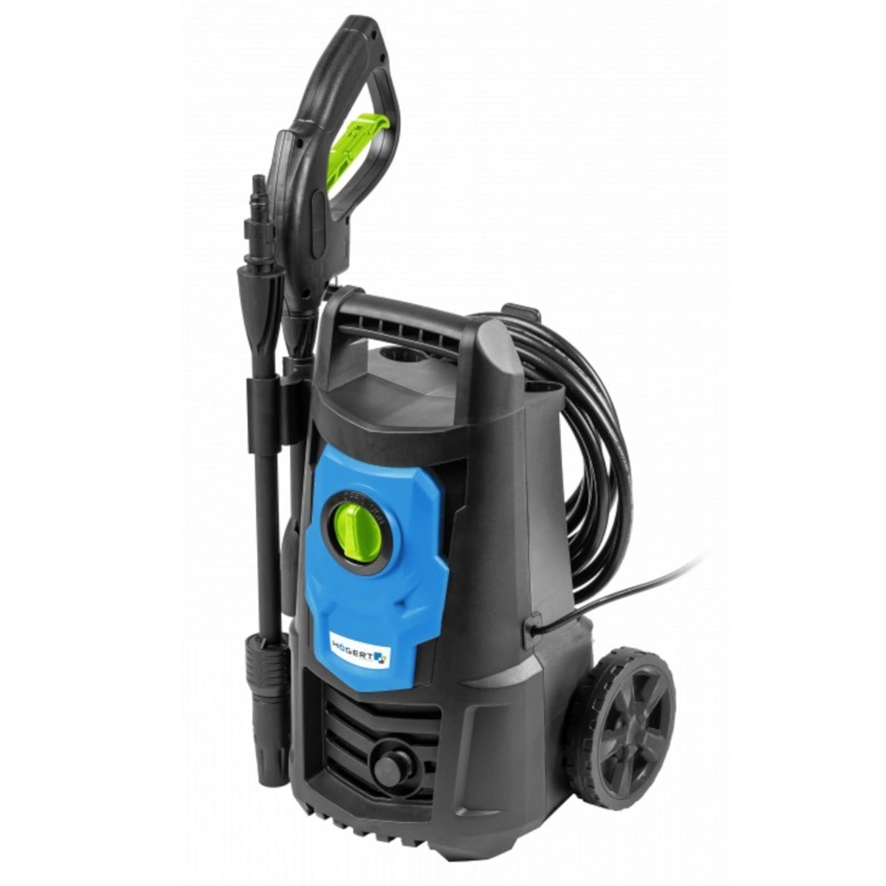 Magasnyomású mosó, 120 bar, 1500 W, 420 l/h, teraszmosó, HÖGERT HT2E400