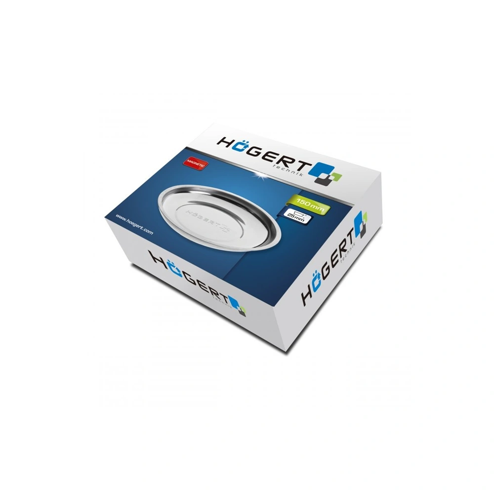 Mágneses tál, 150 mm, inox , HÖGERT HT4R512