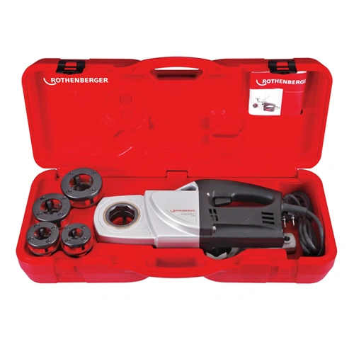 Menetmetsző gép, 4db fej, 800W, BSPT  Ø 1/2" - 1.1/4“, SUPERTRONIC 1250, ROTHENBERGER 71450 / RENDELÉSRE