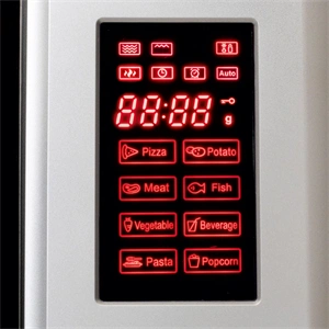 Mikrohullámú sütő grill funckióval 800W, 23 literes, gyerekzár, szürke, HOME HG MH 23 GR / RENDELÉSRE