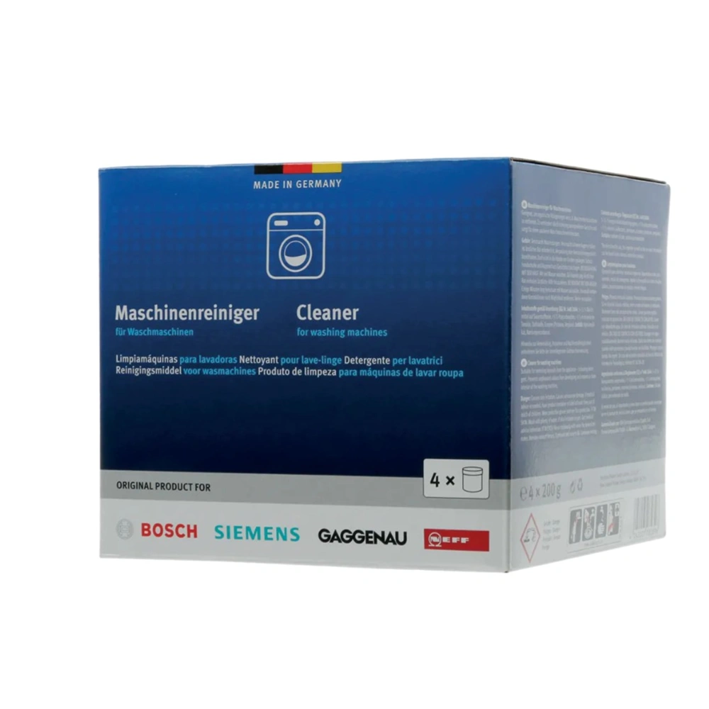 Mosógép tisztítópor 4x200g (eredeti) BOSCH mosógép