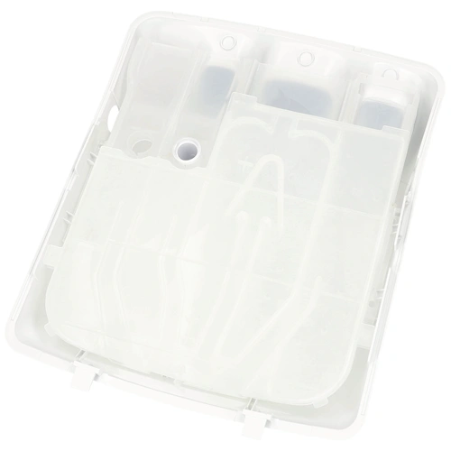 Mosószertartó, 3 rekeszes (eredeti) WHIRLPOOL AWE 7516 mosógép MEGVÁLTOZOTT FORMA KÉP ALAPJÁN KELL VÁLASZTANI