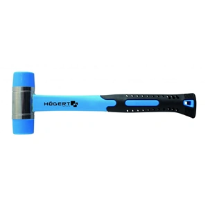 Műanyag kalapács üvegszálas nyéllel, 32 mm fej, HÖGERT HT3B048