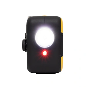 Multifunkciós napelemes rádió, USB, Bluetooth, MP3, beépített akku, reflektor, olvasólámpa, SOS riasztó, telefontöltő