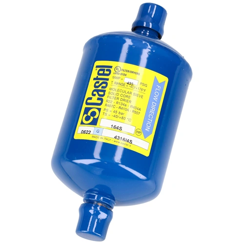 Nedvességszűrő  4316/4S Castel 12mm forrasztható,szívó(164S) / RENDELÉSRE