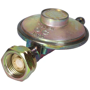 Nyomáscsökkentő / reduktor tűzhely PB palackra állításához,  80 cm tömlővel+bilincs