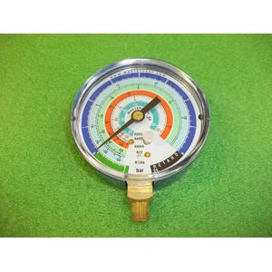 Nyomásmérő,kisnyomású /MAX.:8bar/ 1/8coll NPT (R22,507A,134A,407) MASTERCOOL / RENDELÉSRE