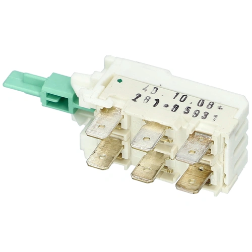 Nyomókapcsoló 6 érintkezős WHIRLPOOL-FAGOR mosógép