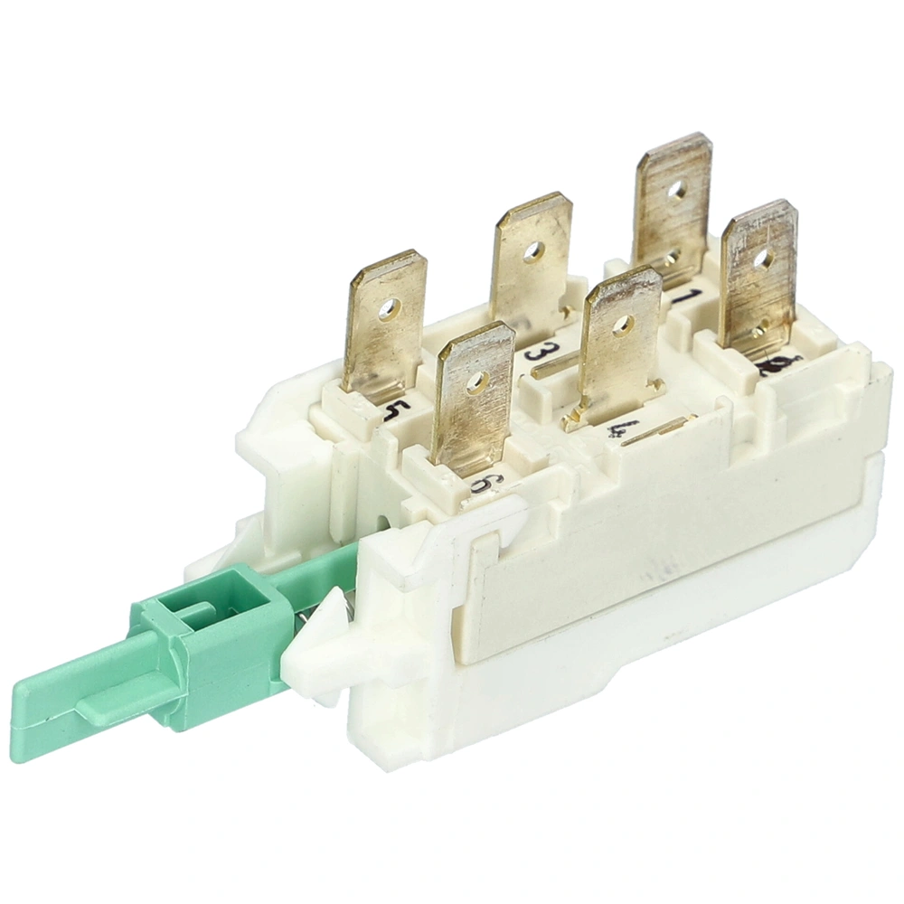 Nyomókapcsoló 6 érintkezős WHIRLPOOL-FAGOR mosógép