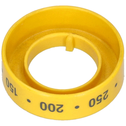 OR015204272Gombgyűrű hőfokszabályzó sárga MORA /RENDELÉSRE