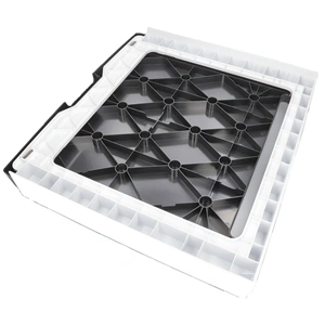 Összeépítő keret (fekete) HAIER szárítógép, mosógép / RENDELÉSRE