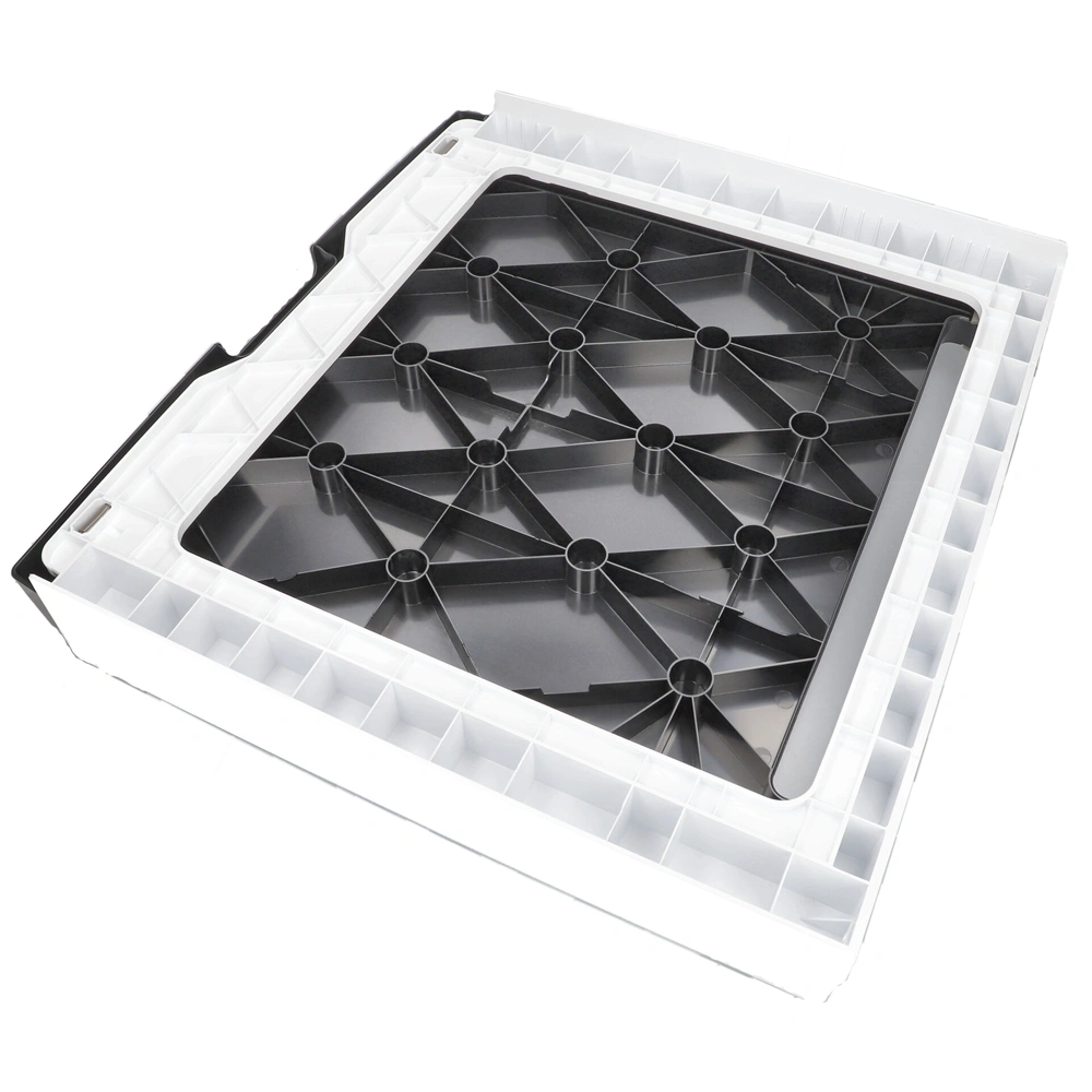 Összeépítő keret (fekete) HAIER szárítógép, mosógép / RENDELÉSRE