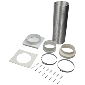 Páraelszívó kivezető készlet - 120/ 125 mm WPRO UVK120 / RENDELÉSRE