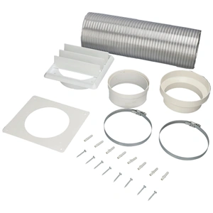 Páraelszívó kivezető készlet - 120/ 125 mm WPRO UVK120 / RENDELÉSRE