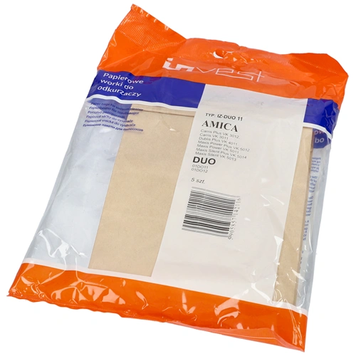 Porzsák, papír 5db-os Y23 (univerzális) PROGRESS porszívó