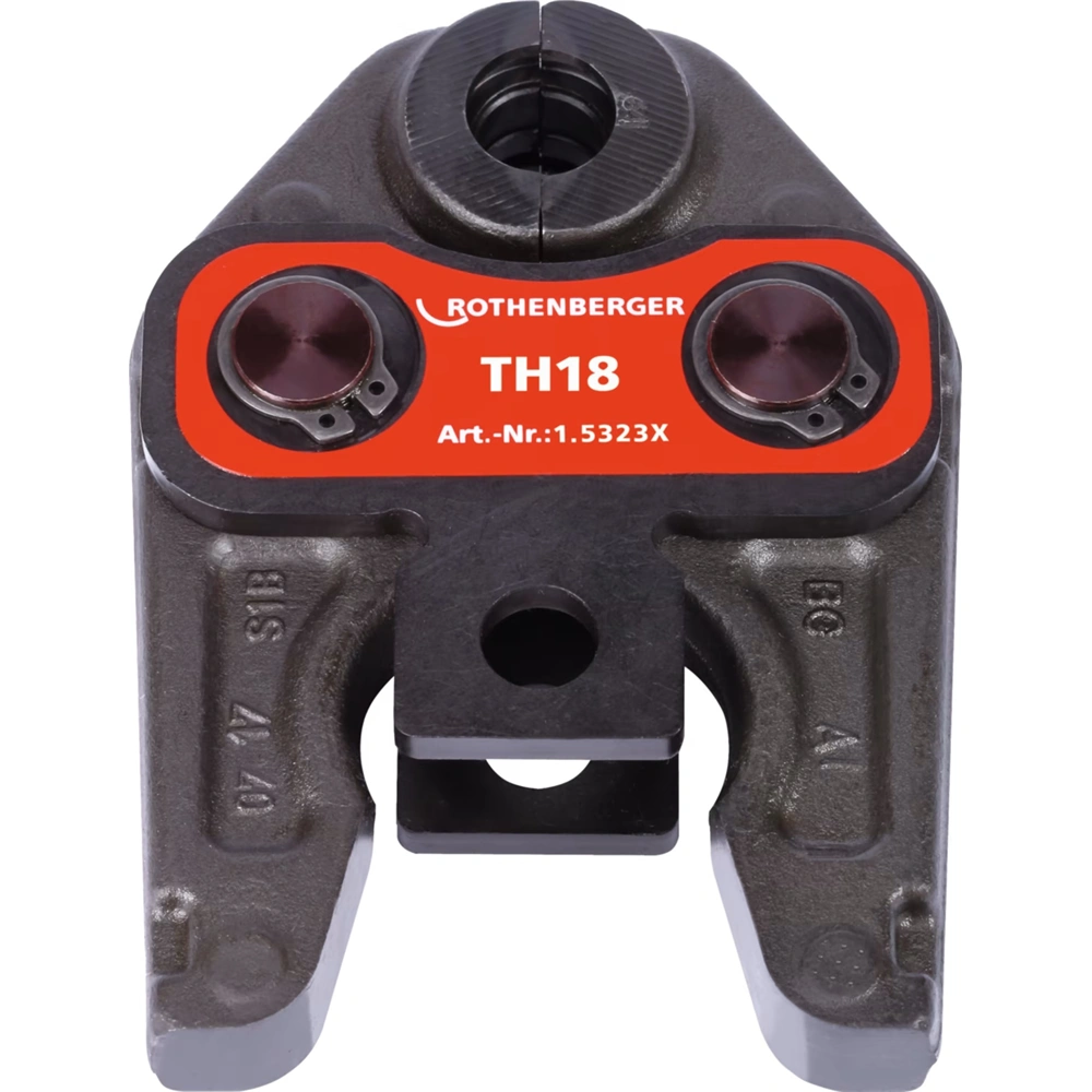 Préspofa, TH 18 mm,  (ROMAX 3000, 4000 és AC-ECO gépekhez), ROTHENBERGER 015323X / RENDELÉSRE
