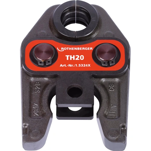 Préspofa, TH 20 mm,  (ROMAX 3000, 4000 és AC-ECO gépekhez), ROTHENBERGER 015324X / RENDELÉSRE