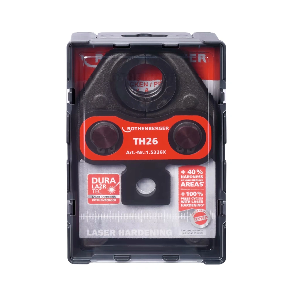 Préspofa, TH 26 mm,  (ROMAX 3000, 4000 és AC-ECO gépekhez), ROTHENBERGER 015326X / RENDELÉSRE