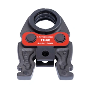 Préspofa, TH 40 mm, (ROMAX COMPACT TWIN TURBO présgéphez), ROTHENBERGER 015401X / RENDELÉSRE