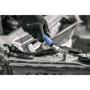 Racsnis, csuklós hajtószár 1/4", 3/8", 1/2" fejjel, 25 év garancia, HÖGERT HT1R395