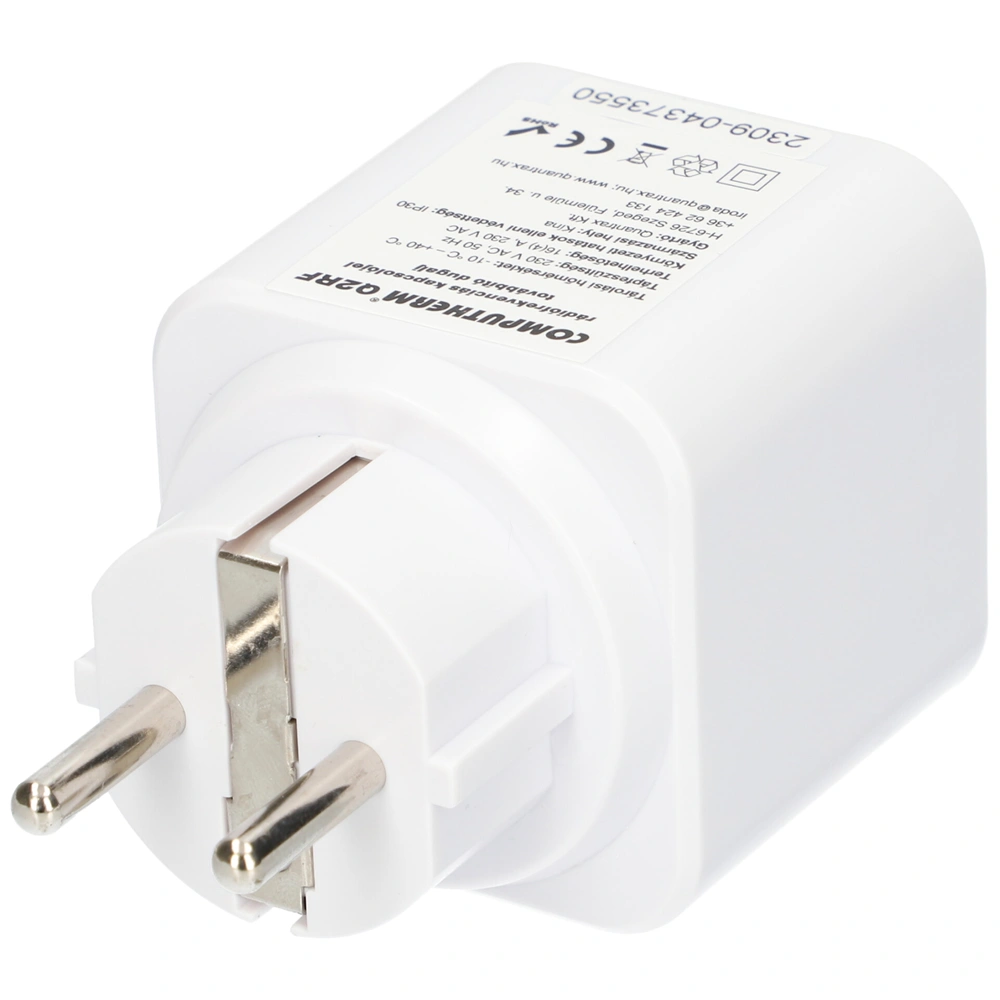 Rádiófrekvenciás kapcsolójel továbbító dugalj/RENDELÉSRE