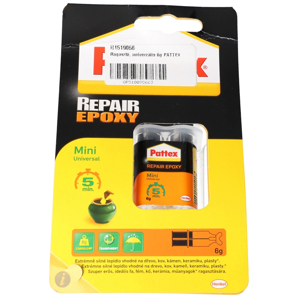 Ragasztó, univerzális 6g PATTEX