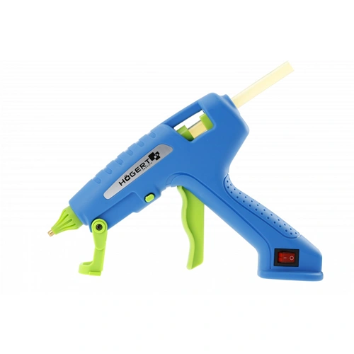 Ragasztópisztoly, kapcsolóval, 100W, 11,2 mm, HÖGERT HT2C107