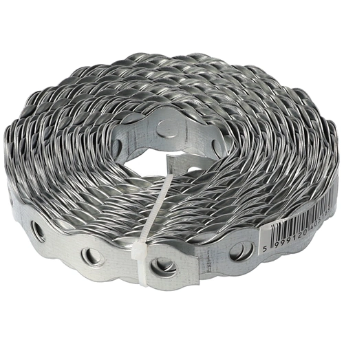 Rögzítő szalag 6-os furattal, 10 m-es tekercs (10x17x0,5), HILTI szalag