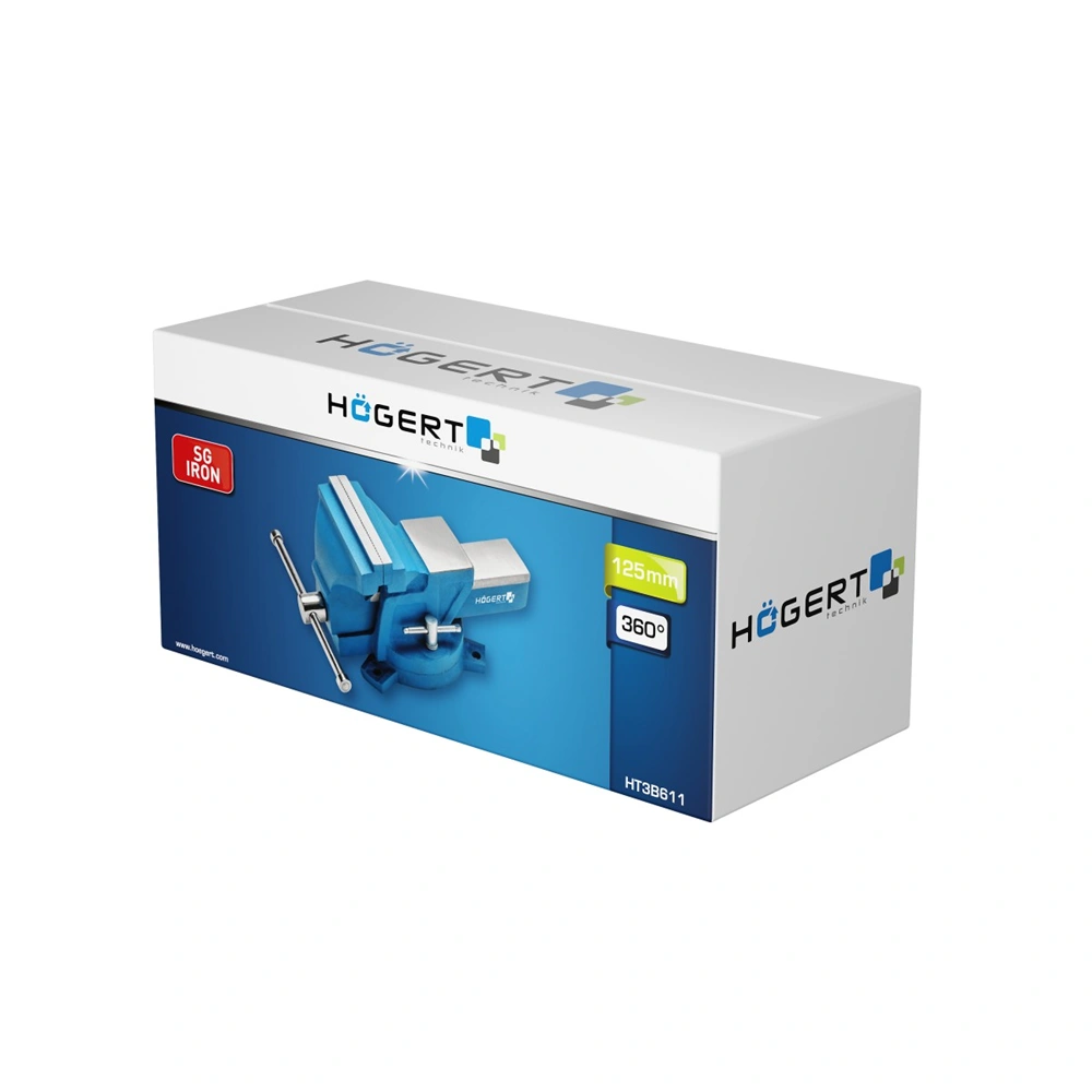 Satu, forgatható 125mm pofaszélesség, HÖGERT HT3B611