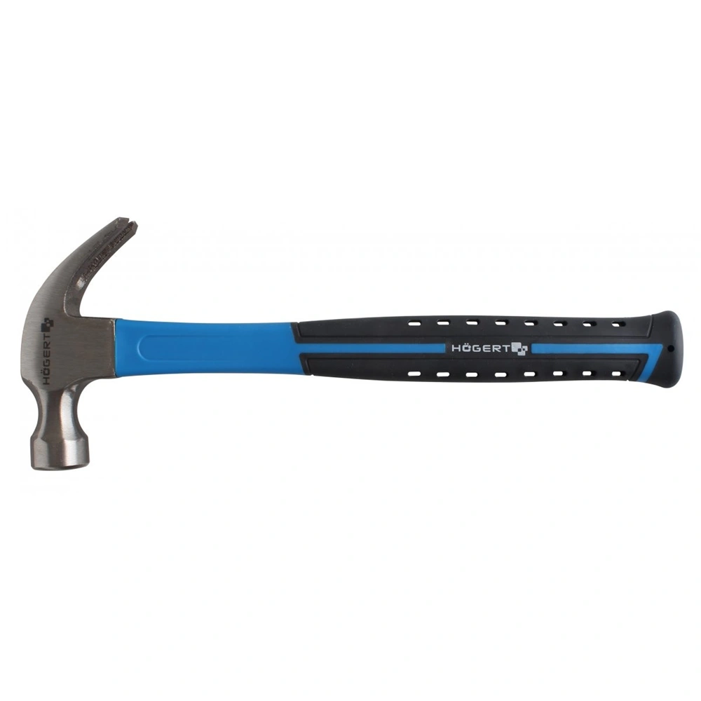 Szeghúzós kalapács üvegszálas nyéllel, 450g, 25 év garancia, HÖGERT HT3B034