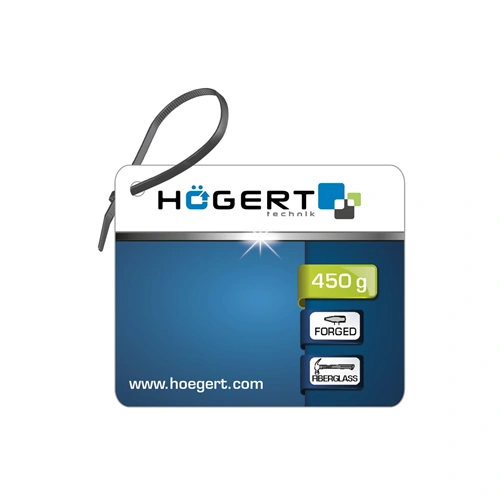 Szeghúzós kalapács üvegszálas nyéllel, 450g, 25 év garancia, HÖGERT HT3B034