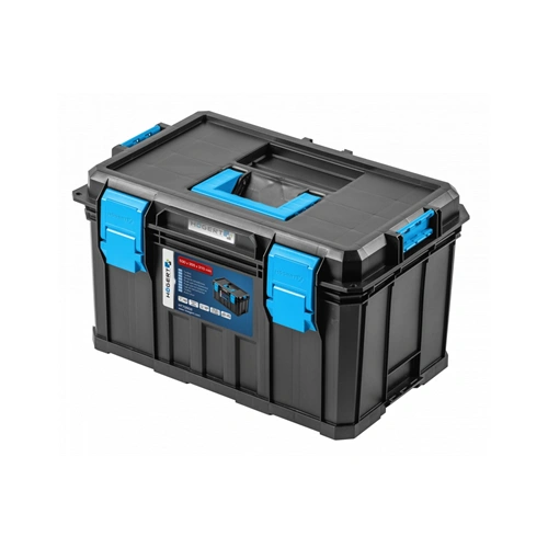 Szerszámosláda, kombinálható, ABS műanyag, 530x355x355mm, HÖGERT HT7G502