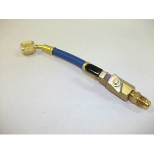 Szerviztömlő csappal 1/4Coll x 1/4Coll kék  MASTERCOOL/RENDELÉSRE