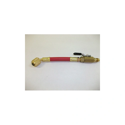 Szerviztömlő csappal 1/4 x 1/4 piros  MASTERCOOL/RENDELÉSRE