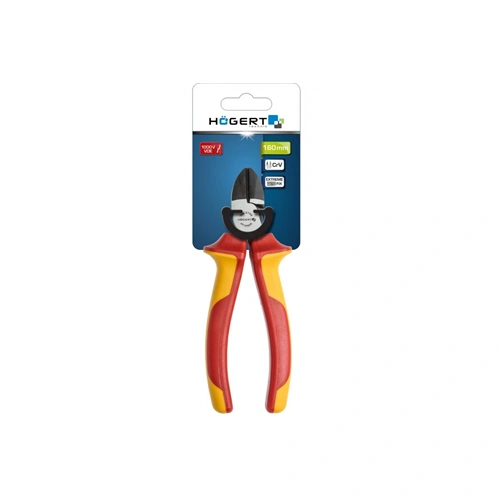 Szigetelt oldalcsípőfogó 1000V 160 mm, HÖGERT HT1P909