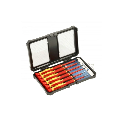 Szigetelt precíziós csavarhúzókészlet, VDE 1000 V, 6 részes, HÖGERT HT1S987