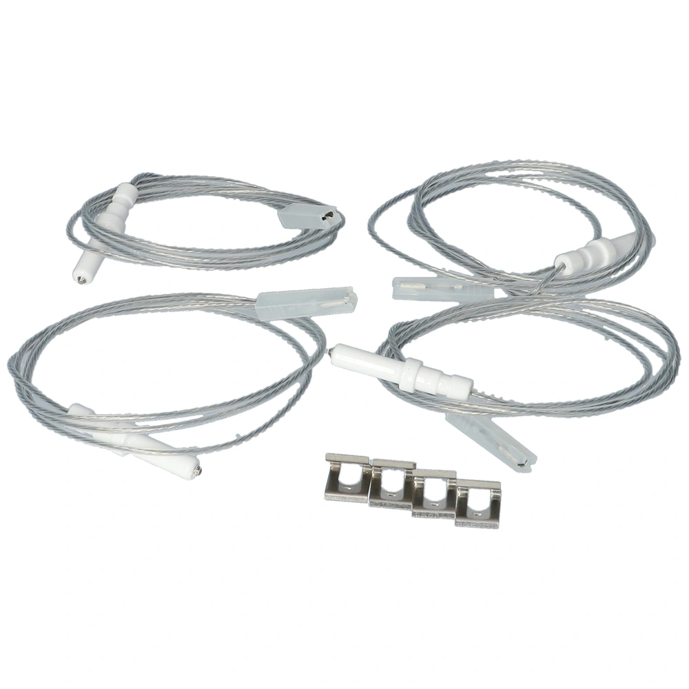 Szikragyújtó gyertya, kábellel, UNIVERZÁLIS tűzhely 4db-os kiszerelés