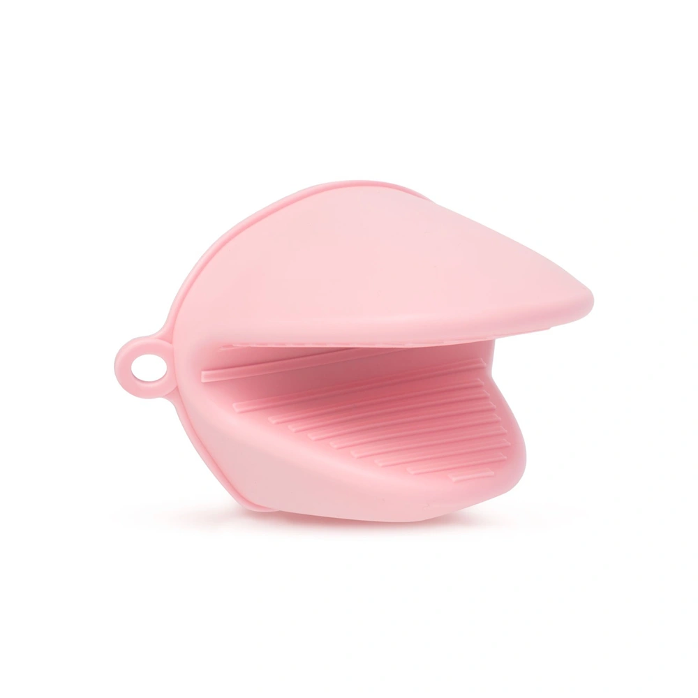 Szilikon edényfogó, rózsaszín