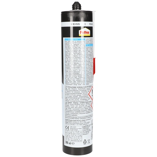 Szilikon, szaniter fehér 280ml PATTEX