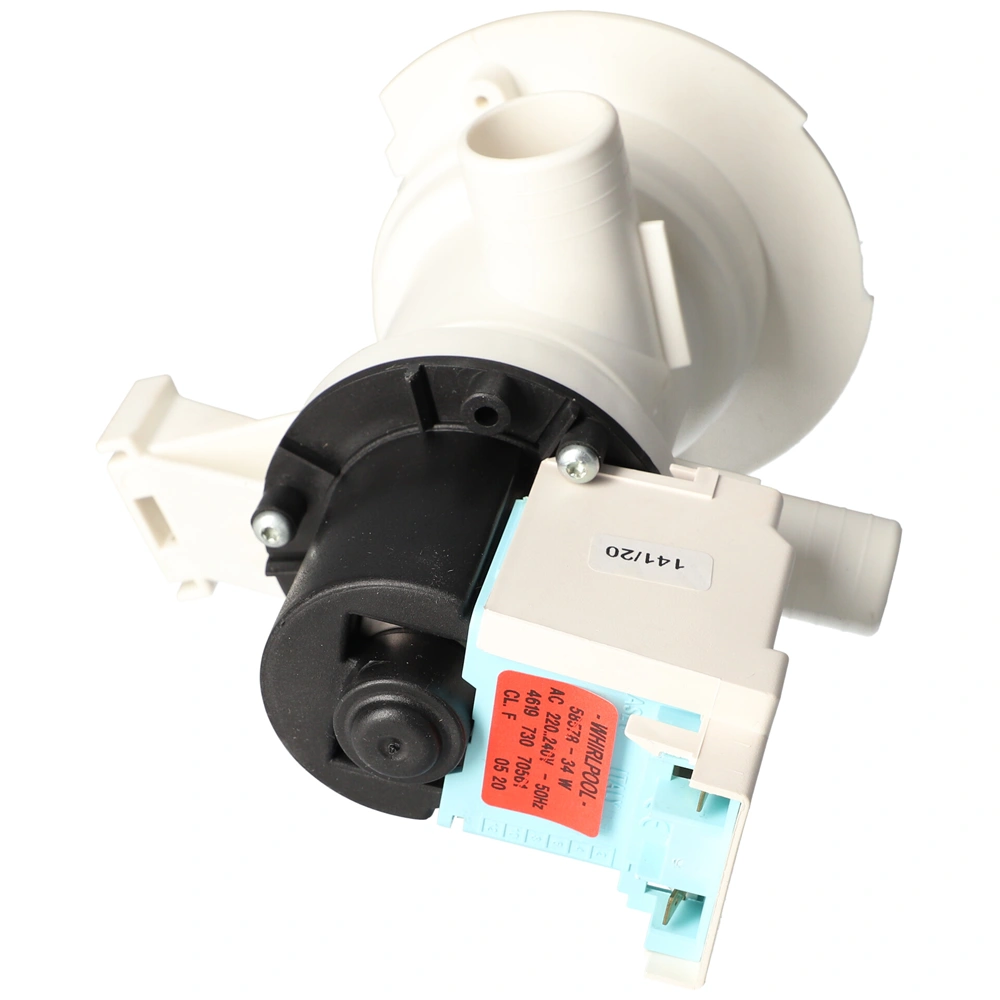 Szivattyú+szűrő+szűrőház (ürítő) (eredeti) PLASET 58578 WHIRLPOOL AWT mosógép