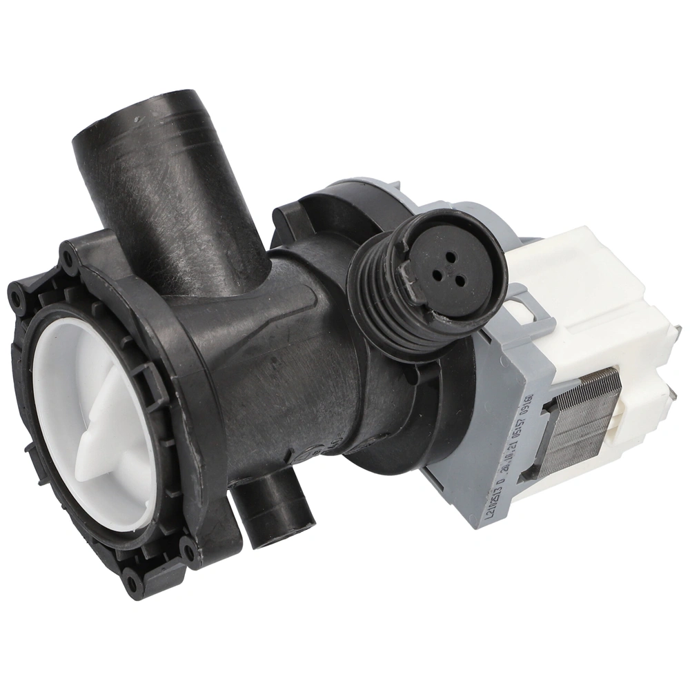 Szivattyú + szűrőház ürítő (eredetivel megegyező minőség)( ASKOLL M327) WHIRLPOOL / INDESIT mosógép