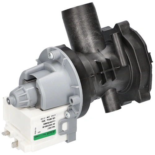 Szivattyú + szűrőház ürítő (eredetivel megegyező minőség)( ASKOLL M327) WHIRLPOOL / INDESIT mosógép