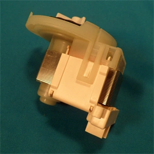 Szivattyú, ürítő, 3 körmös, hátul stekkeres (eredeti) WHIRLPOOL mosogatógép / RENDELÉSRE